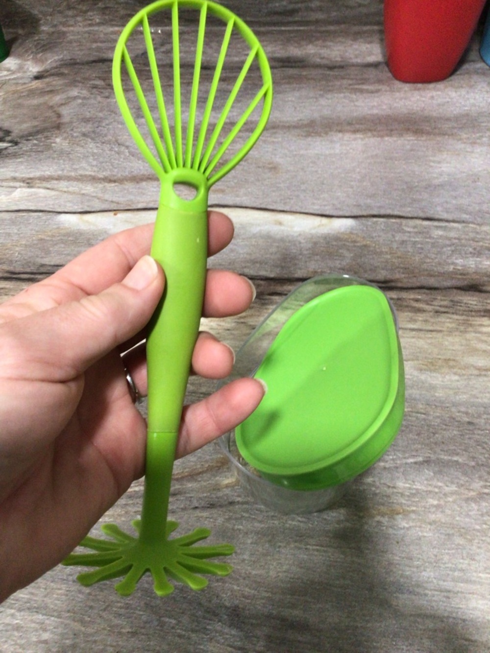Prep Solutions Avocado Slicer Masher Storage Container Set Green Clear Kitchen. - Picture 10 of 11